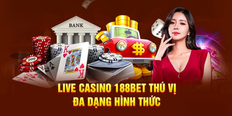 Tận hưởng không khí cá cược chuyên nghiệp tại Live casino